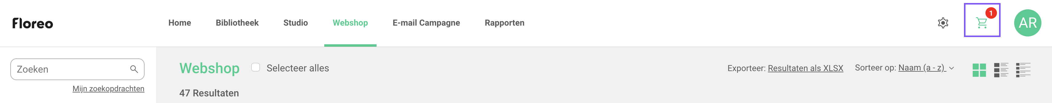 Winkelmandje