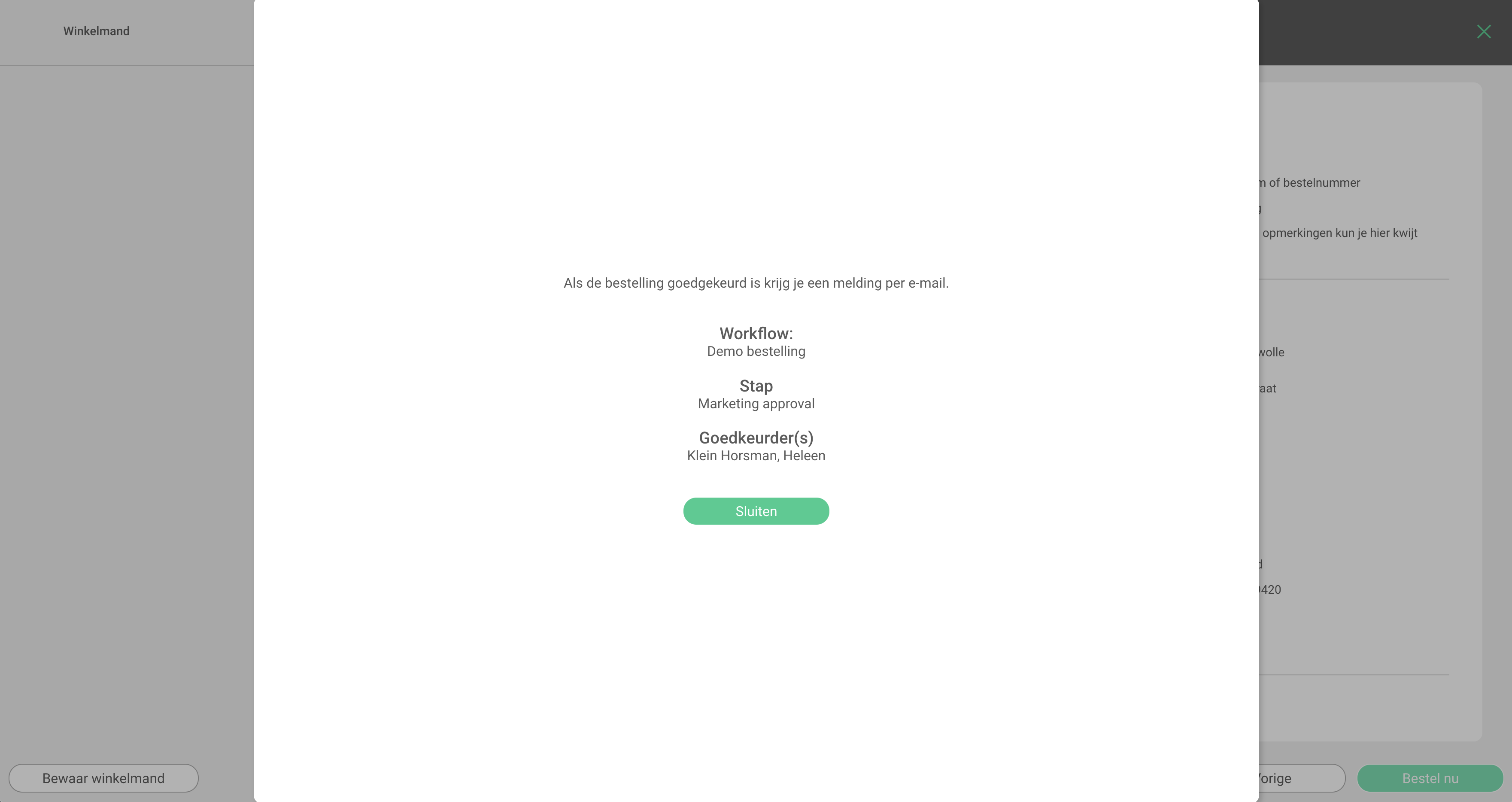 Goedkeuringsworkflow